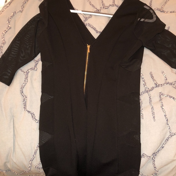 Black bebe dress size medium - Picture 2 of 2